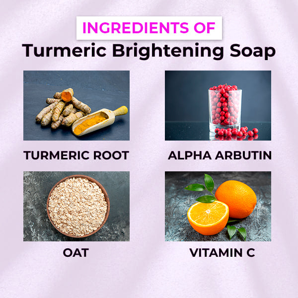 Natural Turmeric Brightening Soap